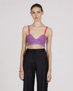 Anna Quan Viki Top Electric pink purple blue size 10 for rent on The Volte - image 1