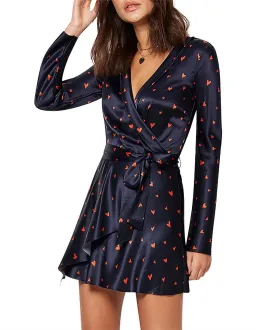 Bec & Bridge Love Spell Mini Dress Navy Red Size 10 for rent on The Volte - image 4