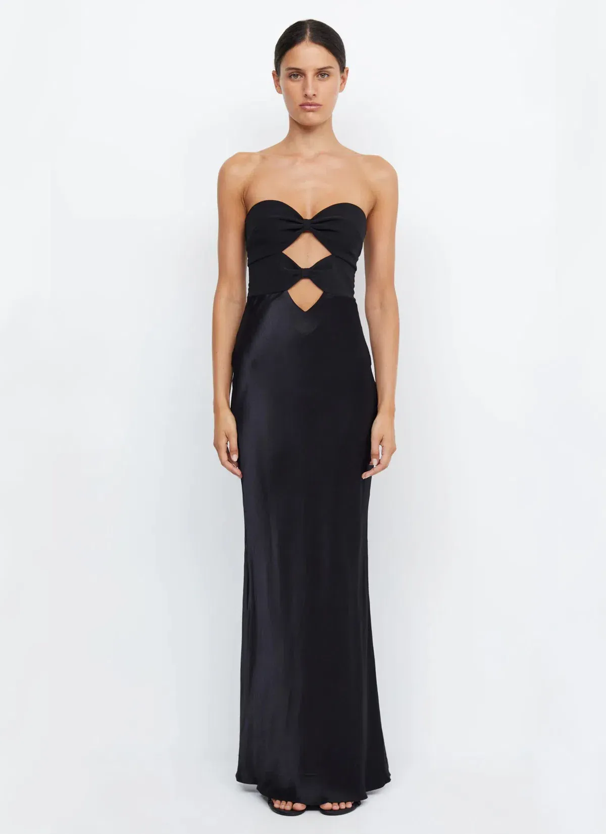 Bec & Bridge Halle Strapless Dress Black Size 8 - Image 1