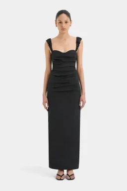 Sir the Label Azul Balconette Dress Black Size 2 / AU 10 for rent on The Volte - image 1