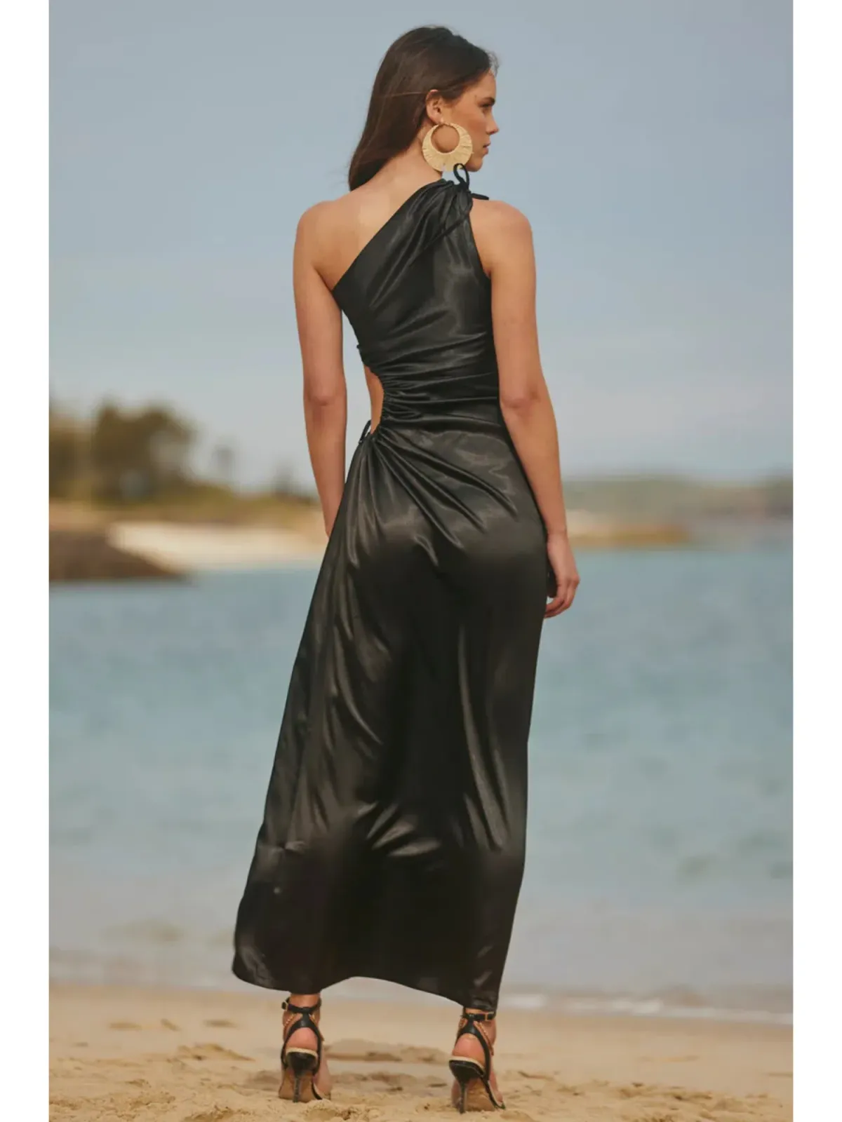 Sonya Moda Nour Black Dress Size AU 10 - Image 2