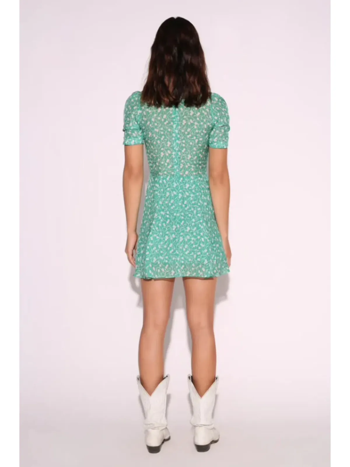 Realisation Par Ozzie Dress Poison Ivy Green Size M / AU 10 - Image 2