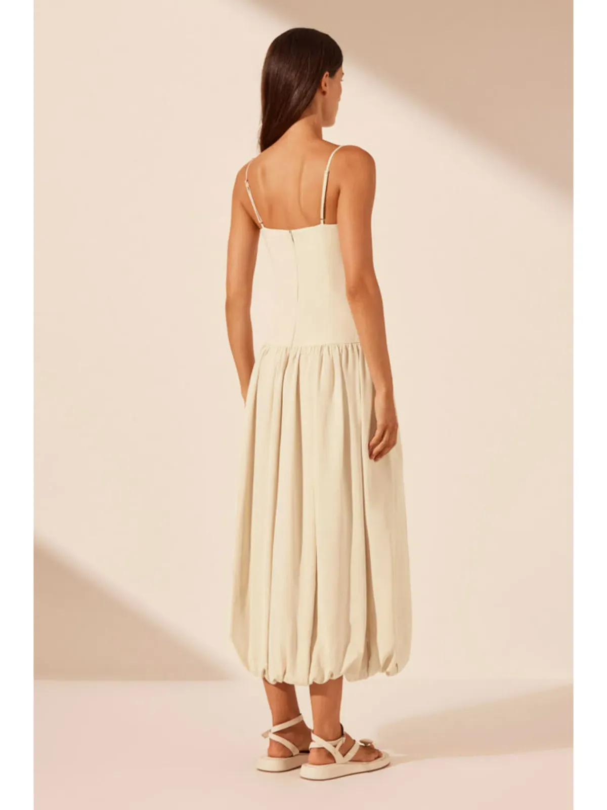 Shona Joy Vento Dress in Bone Size AU 6 - Image 4