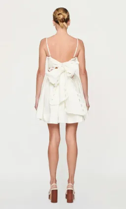 Clea Kalina Mini Dress White Size S / AU 8 for rent on The Volte - image 3