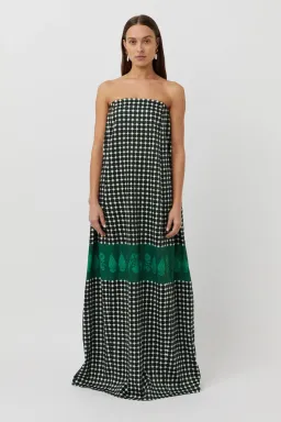 Camilla and Marc Rivoli Column Dress Print Size 6 for rent on The Volte - image 1