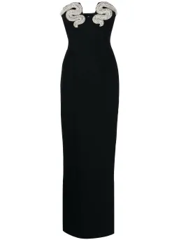 Rachel Gilbert Lukas Gown Black Size 8 for rent on The Volte - image 4