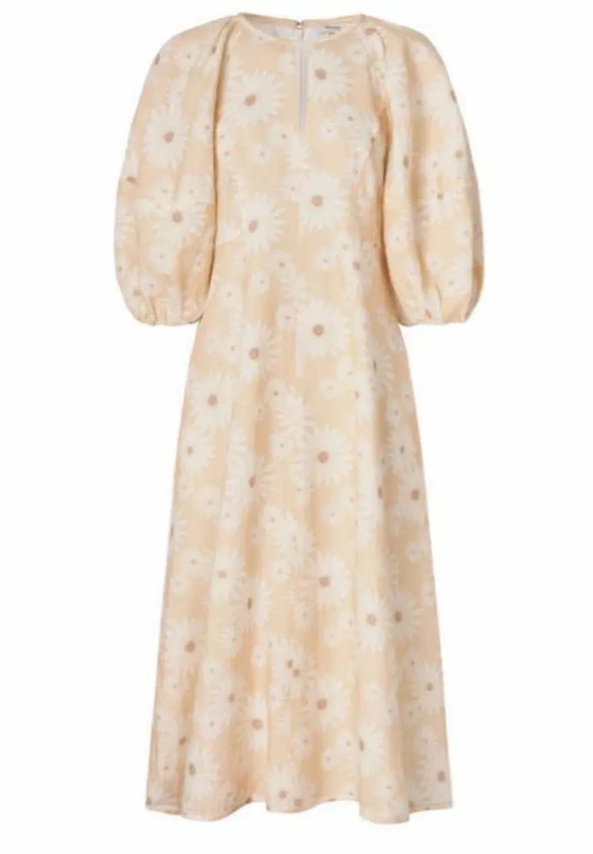 Oroton Daisy Print Dress Floral Size 12 - Image 4