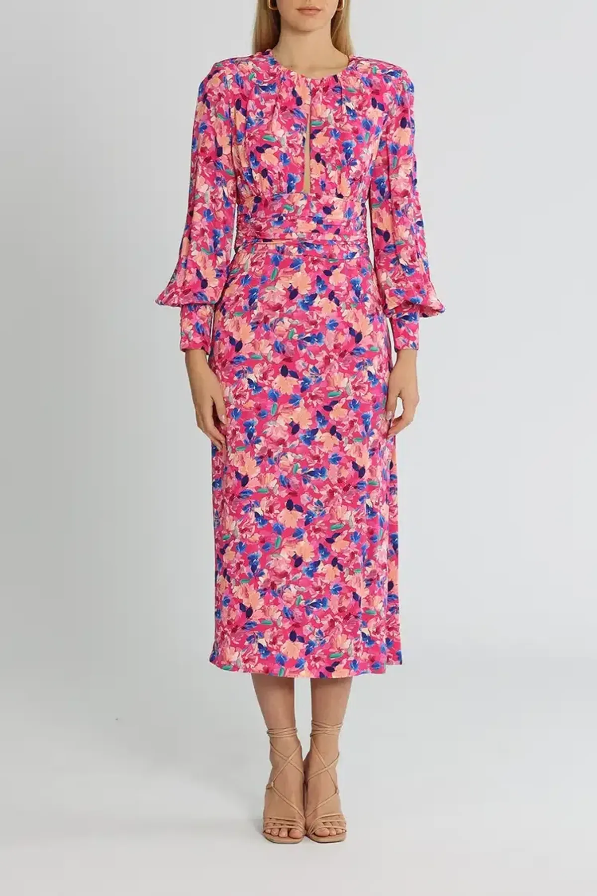 Rebecca Vallance Little Havana Mini Dress Floral Size 16 - Image 1