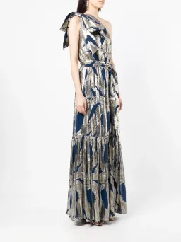 Rebecca Vallance Navarro Gown Metallic Size 8 for rent on The Volte - image 1