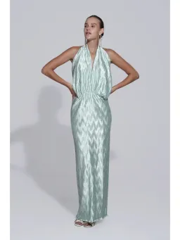 Lidee Riviera Sleeveless Gown Seamfoam Size AU 10 for rent on The Volte - image 1