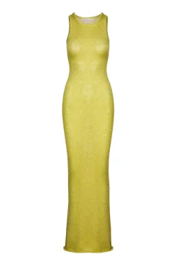 Asta Resort Natalia Dress Yellow Sequin Size S/ Au 8 for rent on The Volte - image 3