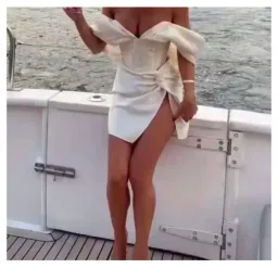 Khirzad Femme Nina Corset & Nina Tulum Mini Skirt Set Ivory White Size AU 8 for rent on The Volte - image 4