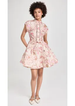 Zimmermann Matchmaker Flip Mini in Coral Hibiscus Size 0 / AU 8  for rent on The Volte - image 1