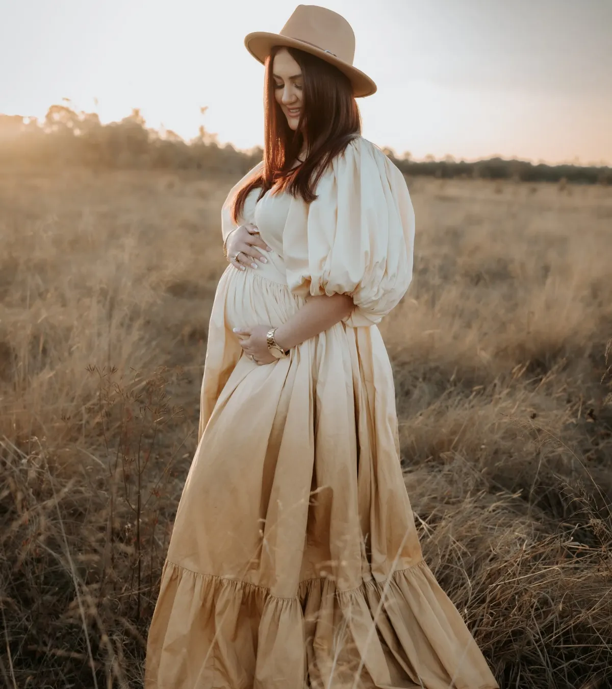 Rooh Collective Birthday Gown in Sun Ombre Size 10 - Image 7