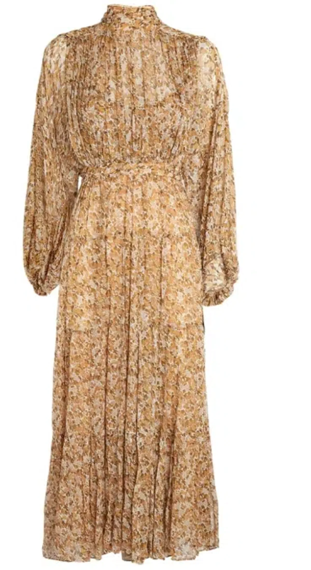 Shona Joy Ambar Backless Tiered Midi Dress Floral Size 6 - Image 5