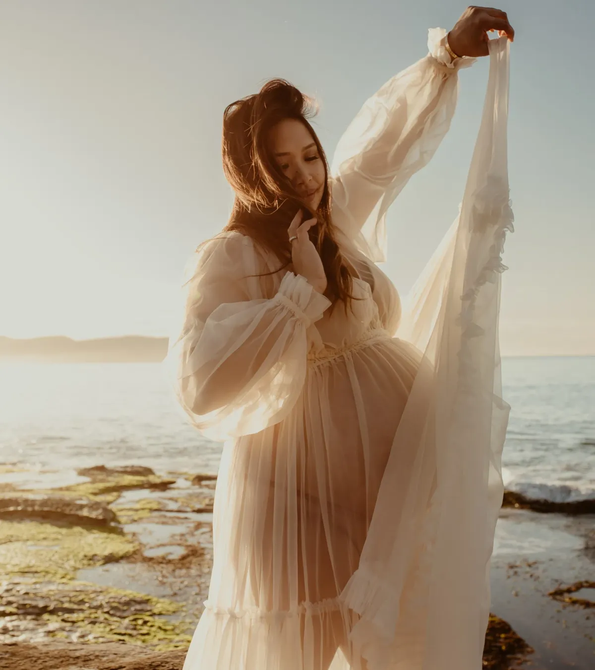 We Are Reclamation Wish For It Gown Cream One Size - Image 4