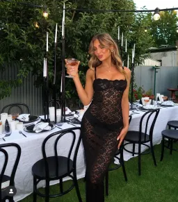 Arcina Ori Margot Maxi Dress Black Size L / AU 12 for rent on The Volte - image 3