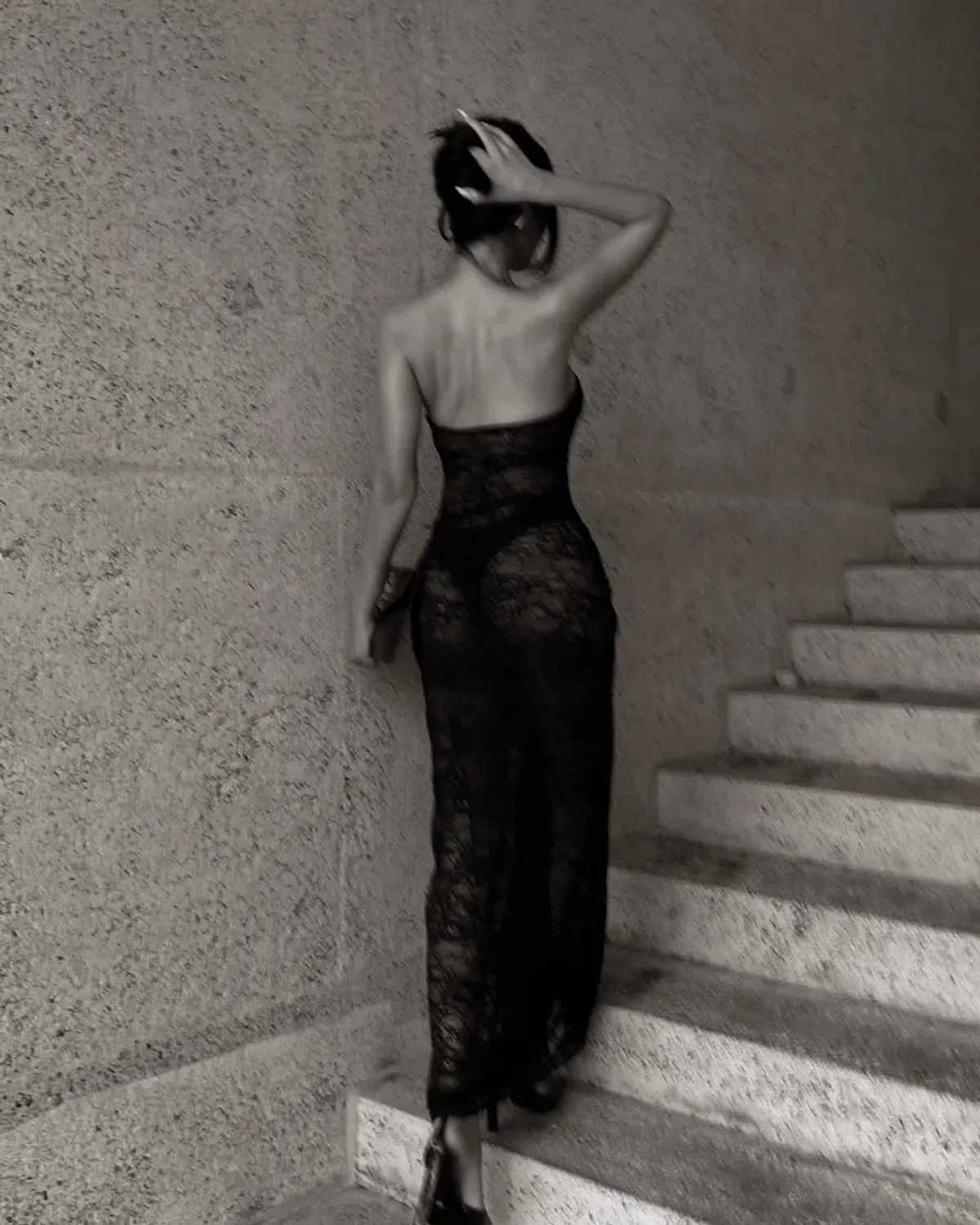 Natalie Rolt Naomi Dress Black Size 6 - Image 3