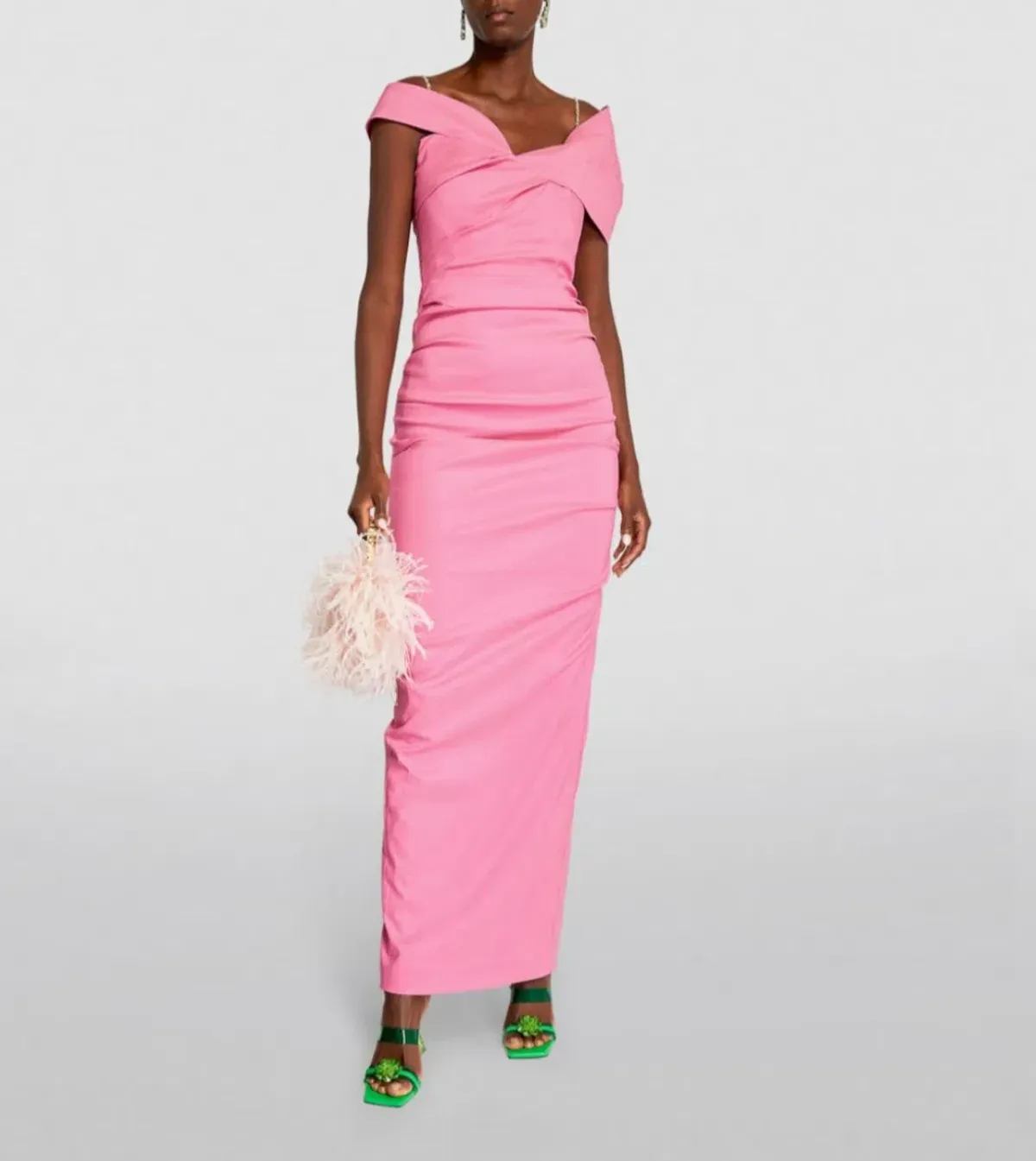 Rachel Gilbert Dahli Gown Pink Size 2/AU 10 - Image 1