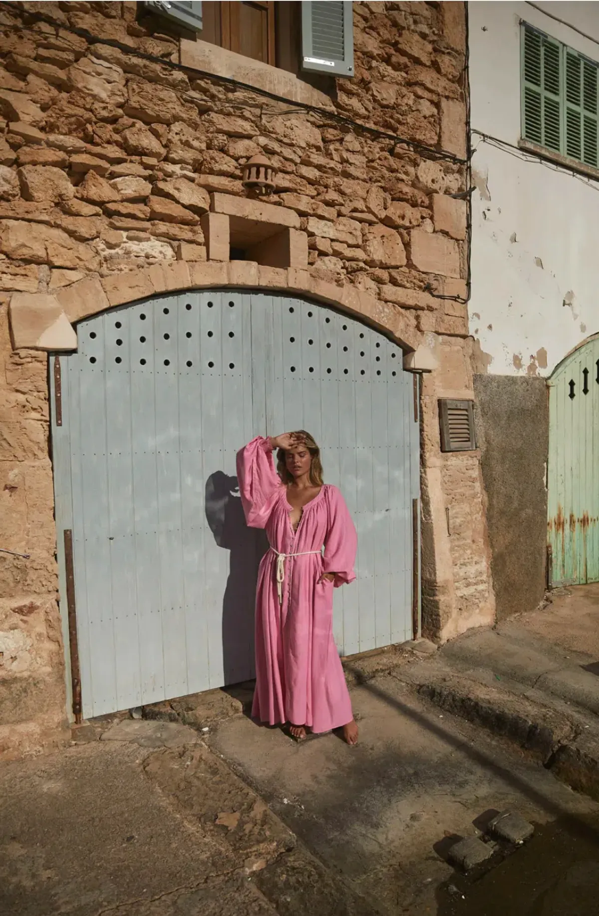 La Boheme Camila Maxi Dress in Begonia Pink One Size - Image 3