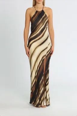 Bec & Bridge Watercolour Maxi Dress Print Size 8 for rent on The Volte - image 1