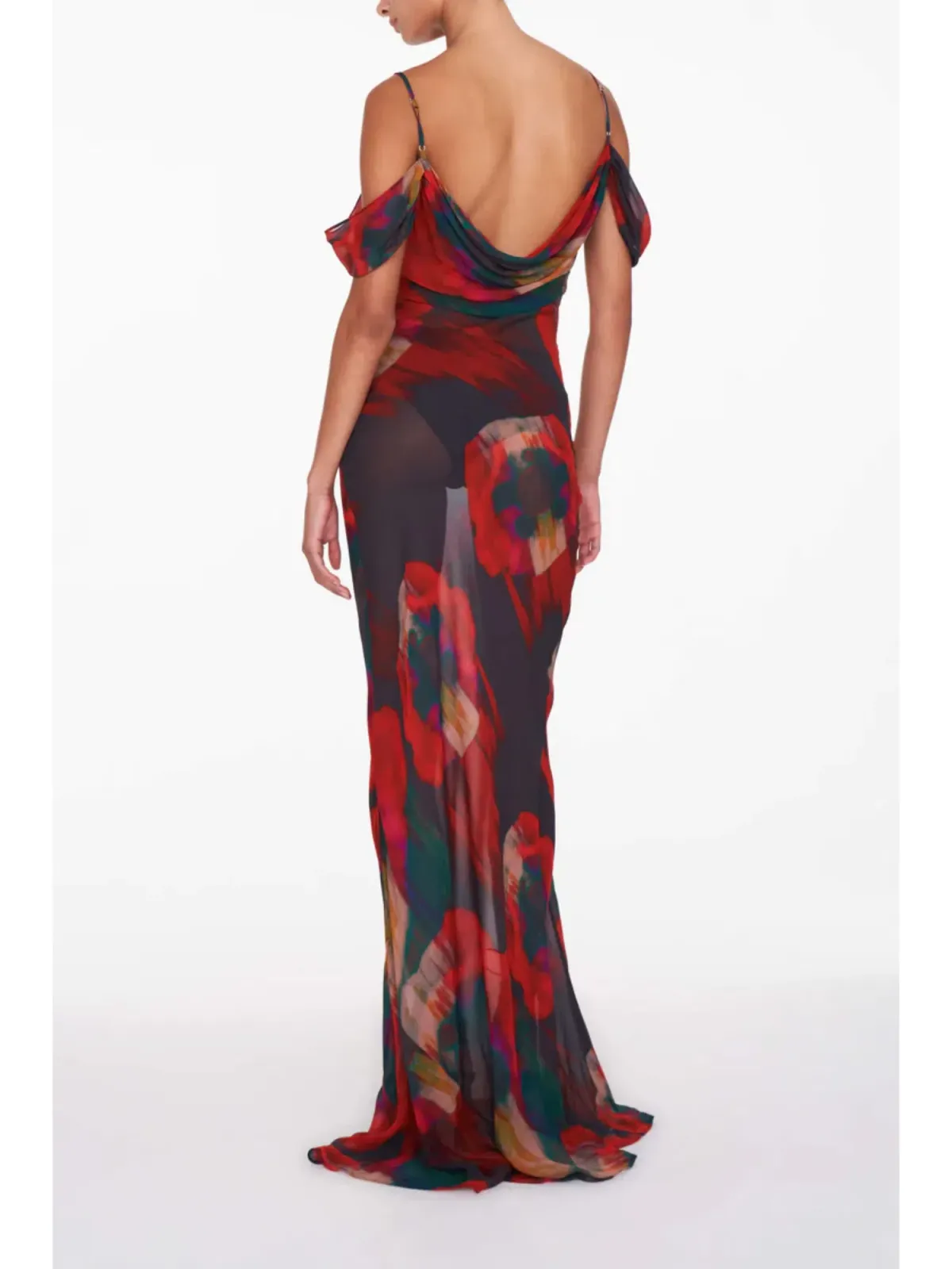 Rat & Boa Adriana Dress Multi Size AU 8 + 10 - Image 3