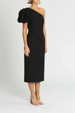 Rebecca Vallance Natalia OS Dress in Black Size AU 10 for rent on The Volte - image 2