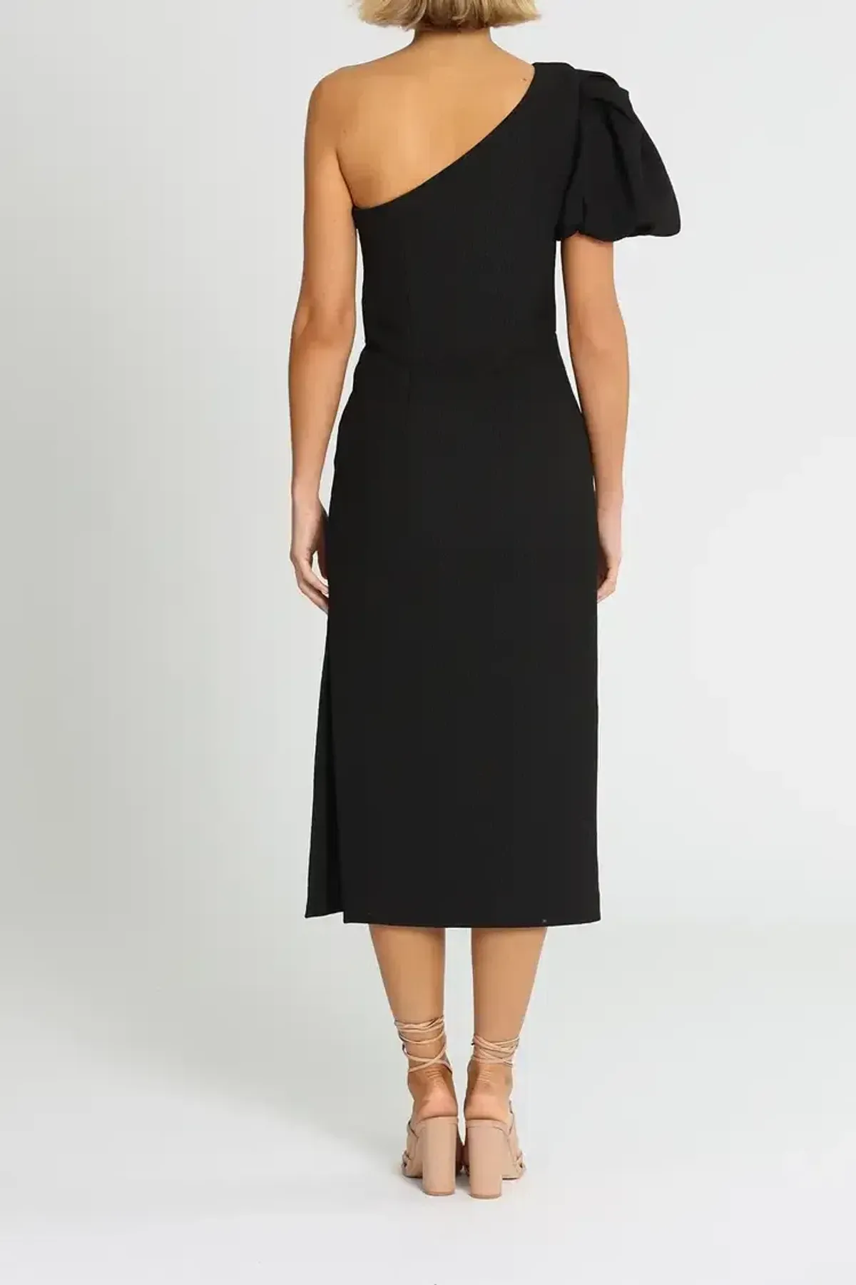 Rebecca Vallance Natalia OS Dress in Black Size AU 10 - Image 3