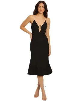 Rebecca Vallance Romy Midi in Black Size AU 8 for rent on The Volte - image 1