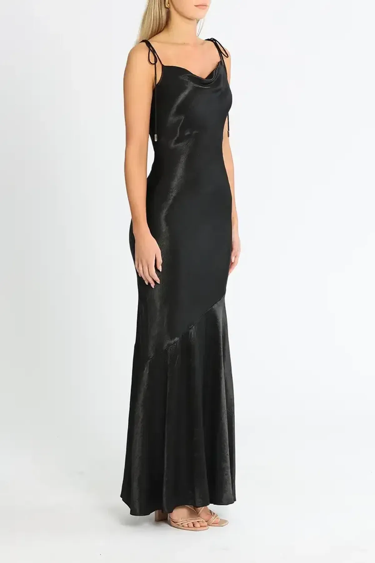 Rebecca Vallance Henri Dress in Black Size 8 - Image 2