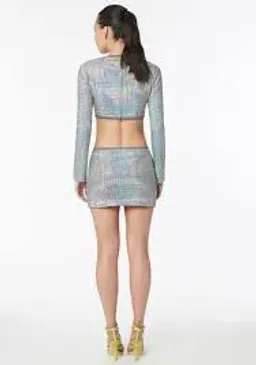 Manning Cartell Platinum Queen Mini Skirt  Size 8 for rent on The Volte - image 2