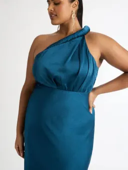 Sheike Naomi Maxi Dress in Blue Size 16 for rent on The Volte - image 4