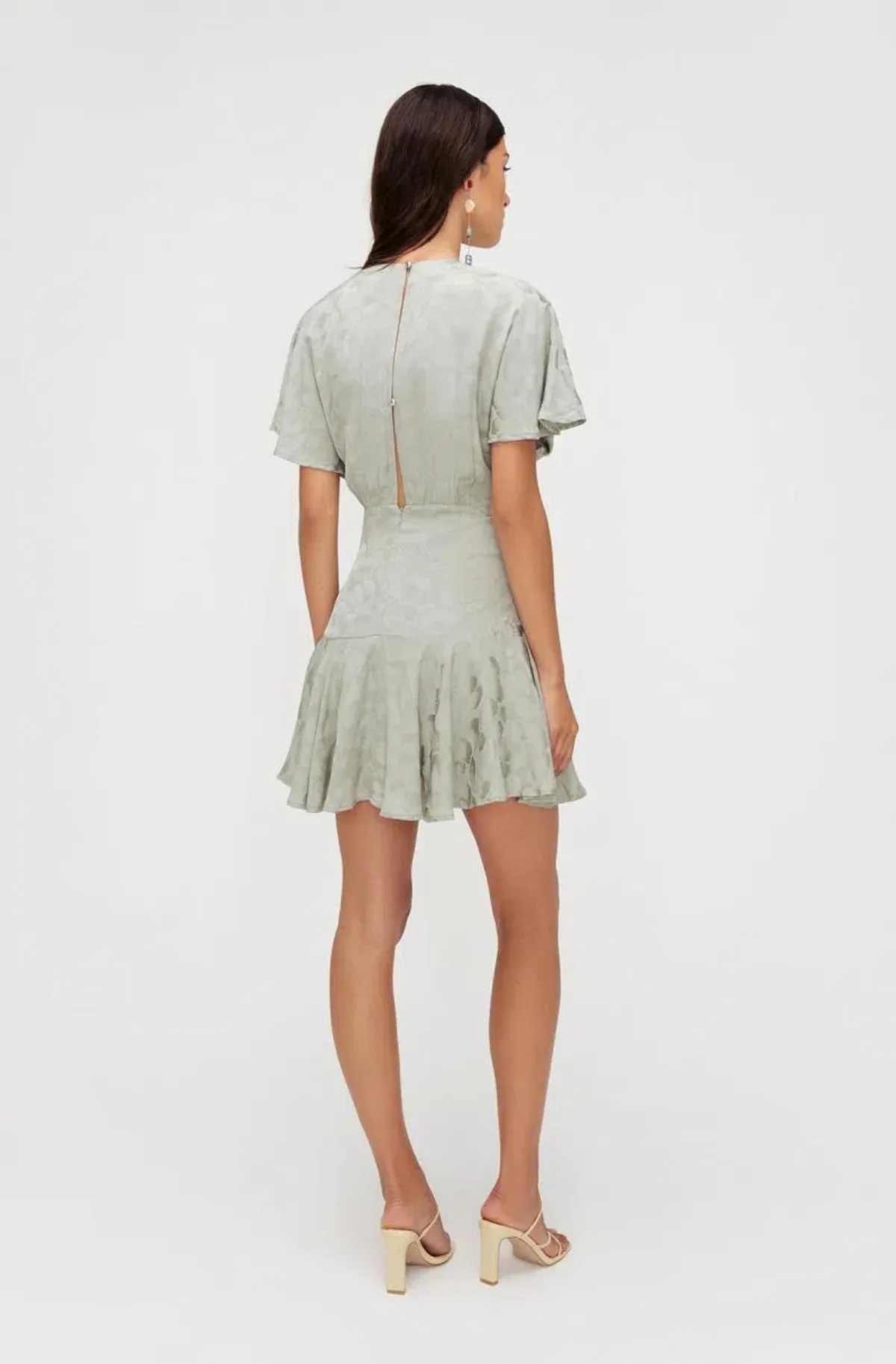 Sheike Bonnie Dress Sage Size 16 - Image 3