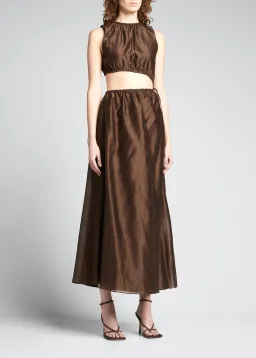 Sir the Label Anje Dress Brown Size 1 / Au 8 for rent on The Volte - image 3