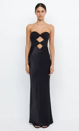 Bec & Bridge Halle Strapless Dress Black Size AU 8 for rent on The Volte - image 4