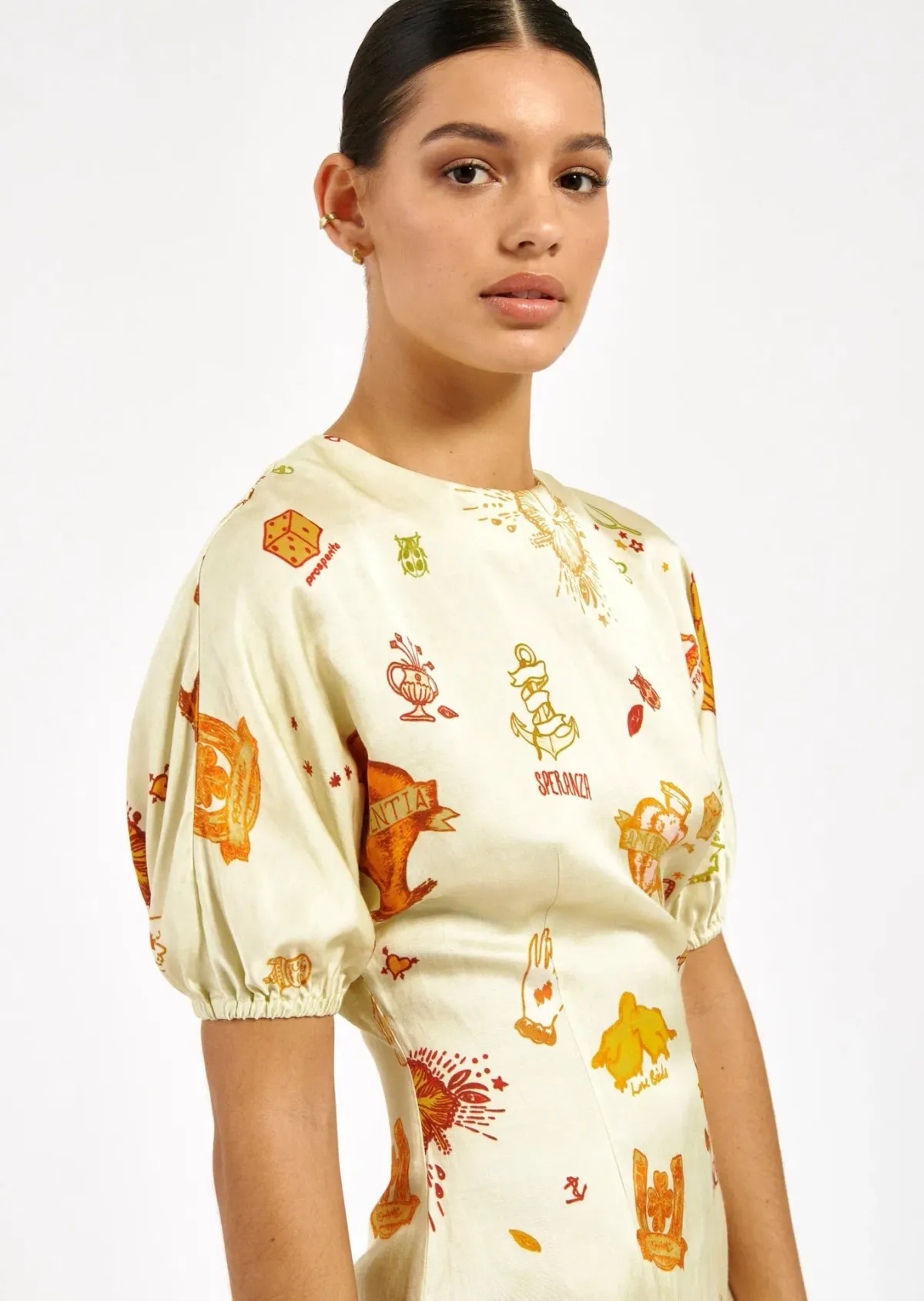 Roame Alma Dress In Fortuna Size 3 / AU 12 - Image 3