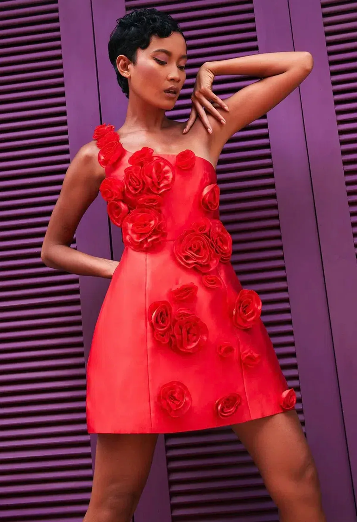 Eliya The Label Amara Mini Dress Red Size L / AU 12 - Image 4