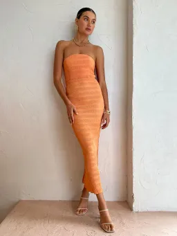 Lidee Aurore Gown in Sunset Size 14 for rent on The Volte - image 1