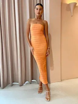 Lidee Aurore Gown in Sunset Size 14 for rent on The Volte - image 2