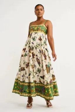 Alemais Birdie Sundress In Multi Size 12 for rent on The Volte - image 4