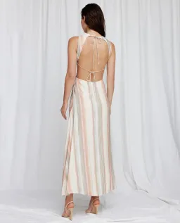 Significant Other Jessica Maxi Dress Watercolour Stripe Size 6 for rent on The Volte - image 3