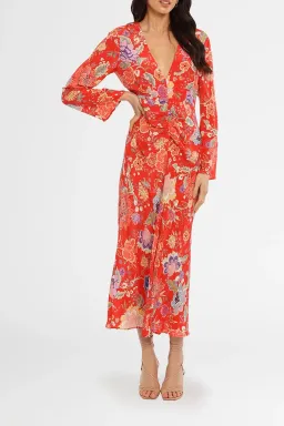 Rixo London Mel Maxi Dress Floral Size 10 for rent on The Volte - image 1