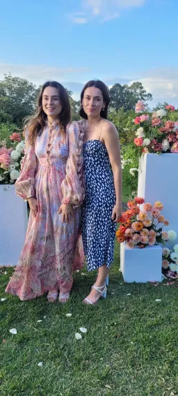 Zimmermann Botanica Butterfly Gown Floral Blush Size 1 / AU 10 for rent on The Volte - image 3