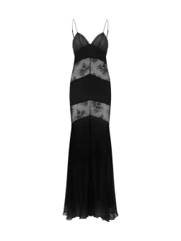 Rat & Boa Venezia Lace Slip Dress in Black Size AU 6 for rent on The Volte - image 3