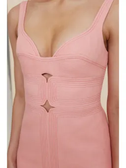 Acler Blair Mini Dress in Quince Size AU 12 for rent on The Volte - image 4