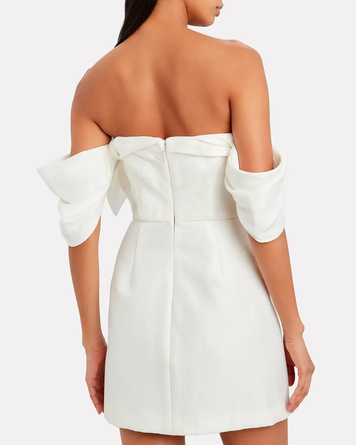 Acler Selkin Dress Ivory White Size 6 - Image 3