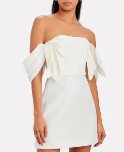 Acler Selkin Dress Ivory White Size 6 for rent on The Volte - image 2
