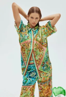 Alemais Dreamer Shirt Size 10 and Pants Size 12 Set Multi for rent on The Volte - image 3