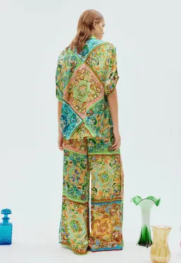 Alemais Dreamer Shirt Size 10 and Pants Size 12 Set Multi for rent on The Volte - image 4