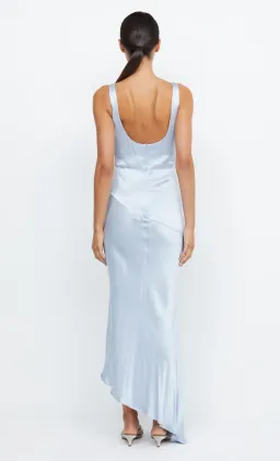 Bec & Bridge Moon Dance Cowl Dress Dusty Blue Size 10 for rent on The Volte - image 3